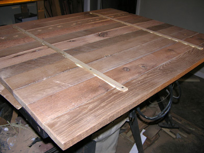 table top underneath